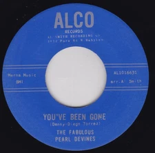 Soul / Doo Wop--The Fabulous Pearl Devines ‎– You've Been Gone / So Lonely