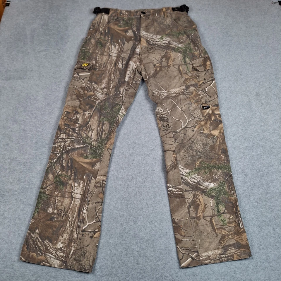 Pantalones cargo Scent Blocker camuflados para hombre medianos (30X28.5) S3 Realtree Ripstop Hunt Foto 4 de 4
