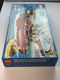LEGO 7207 Set - CITY: Fire Boat - New In Box, Factory Sealed, Retired