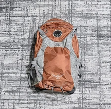 Osprey Stratos 24 Hiking Backpack Orange L 51-58cm Daypack Airspeed Raincover