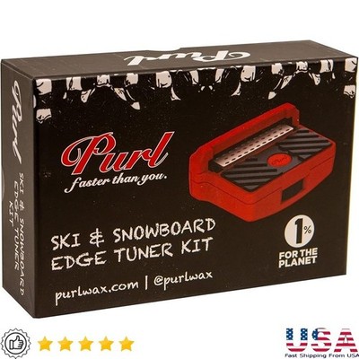 Ski Snowboard Edge Tuner Kit Multi-Tool Diamond Stones Gummy Stone Brass Brush