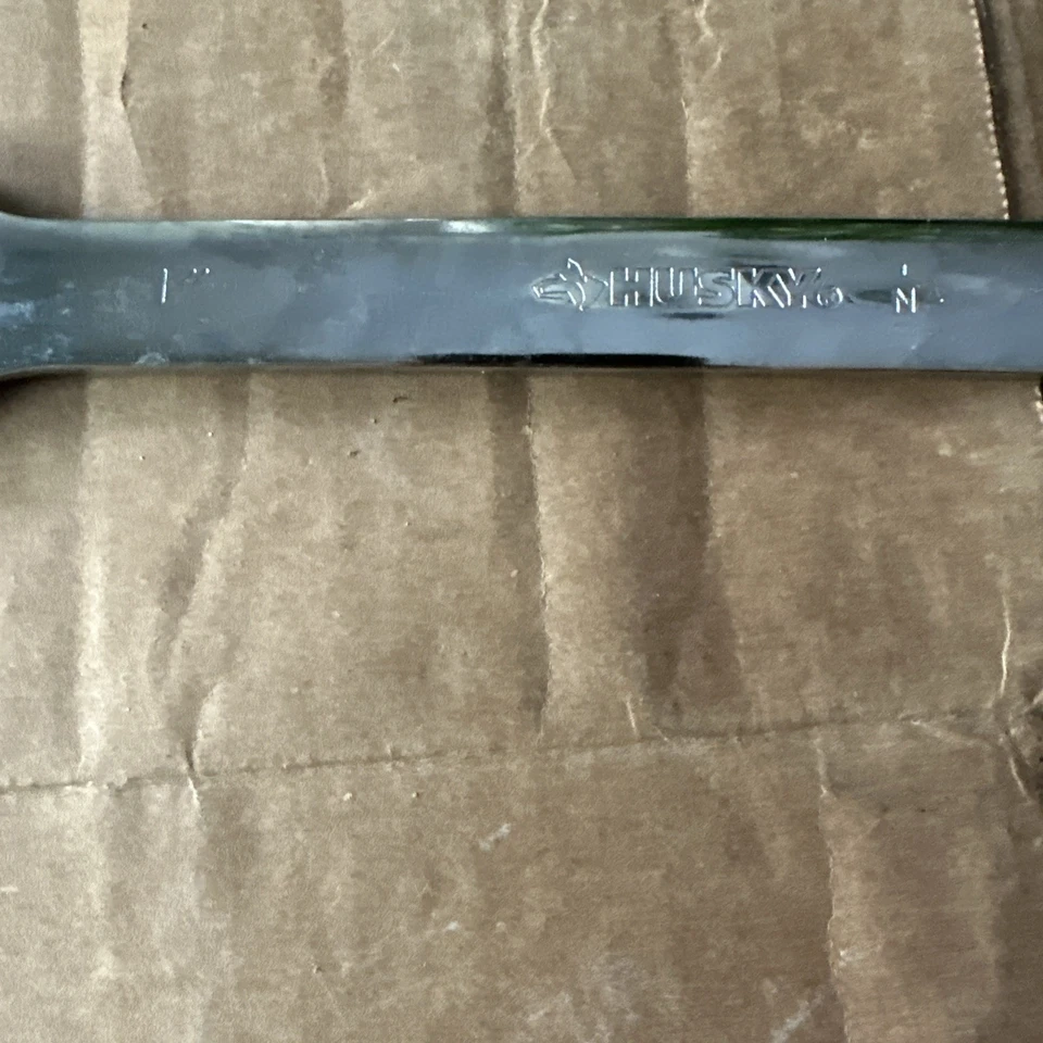Husky 1” 12 Ratcheting Combination Wrench Tool USED Chrome - Image 2 of 4