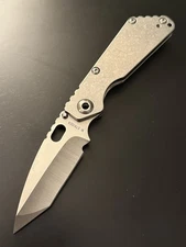 Strider Knives Performance SnG - Titanium Handles / Tanto S30V Blade