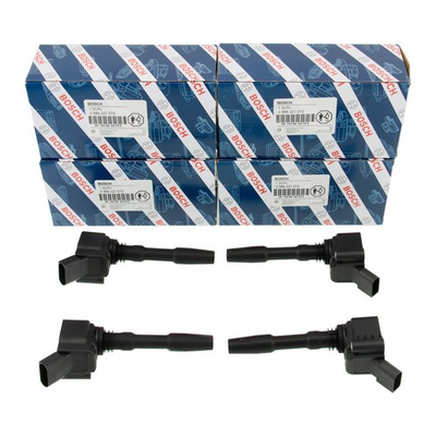 #ad #ad 4x 0986221072 Ignition Coils For Bosch 13 22 Volkswagen Audi Porsche 06H905110L $89.99