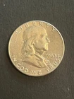 1963 Franklin Half Dollar 90% Silver circulated coin