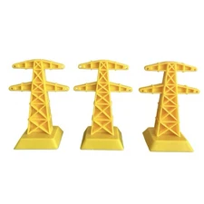 Ultraman Clash Thrash City Towers 3 Count Yellow 5052 Bandai 1991