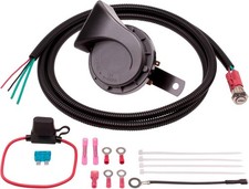 Polaris Horn Kit 12V DC Auto Snail With White Lighted Button - Compatible With A