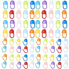200 Pcs Stitch Makers Crochet Marker Knitting Markers Clips Colored