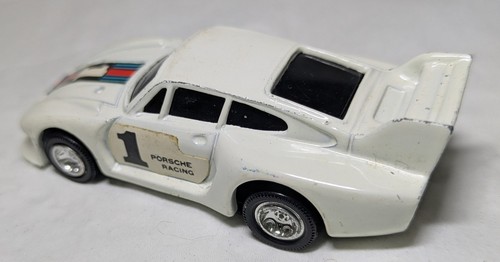 VTG Martini Porsche No. 888E #4 Racing Pull String Car Zee Kenner Yatming - Picture 2 of 4