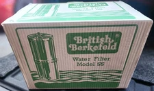  British Berkefeld Water Filter Model SS 2003 Vintage 