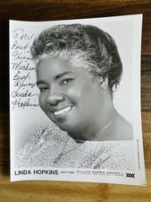 Linda Hopkins Memorabilia Signed Photo plus Programs from two Broadway Shows
