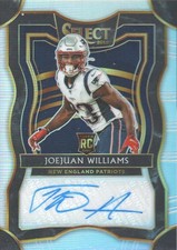 2019 Select Football Card Rookie AUTO Silver #RS-30 Joejuan Williams 196/199