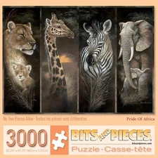 Pride Of Africa  3000 Pc Jigsaw Puzzles, Brand New-Sealed Box!