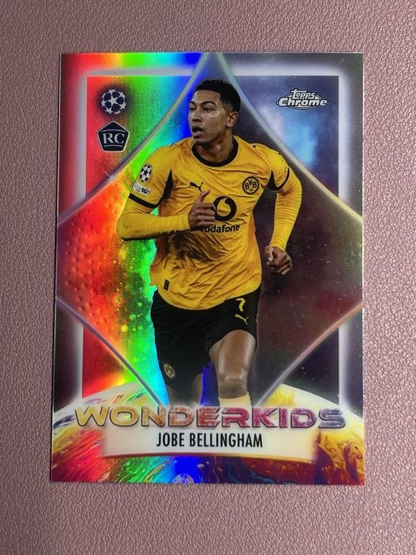 2025-26 Topps Chrome Jobe Bellingham Wonderkids Refractor #WK-9 Dortmund England