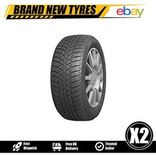 Image of 2x 195/55R16 RoadX RXFrost WH01 195 55 16 87H Car Tyres D-Rated Wet