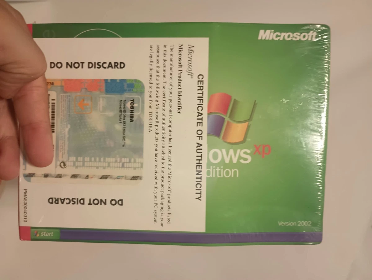 Windows Microsoft Windows XP Computer Software in English for sale
