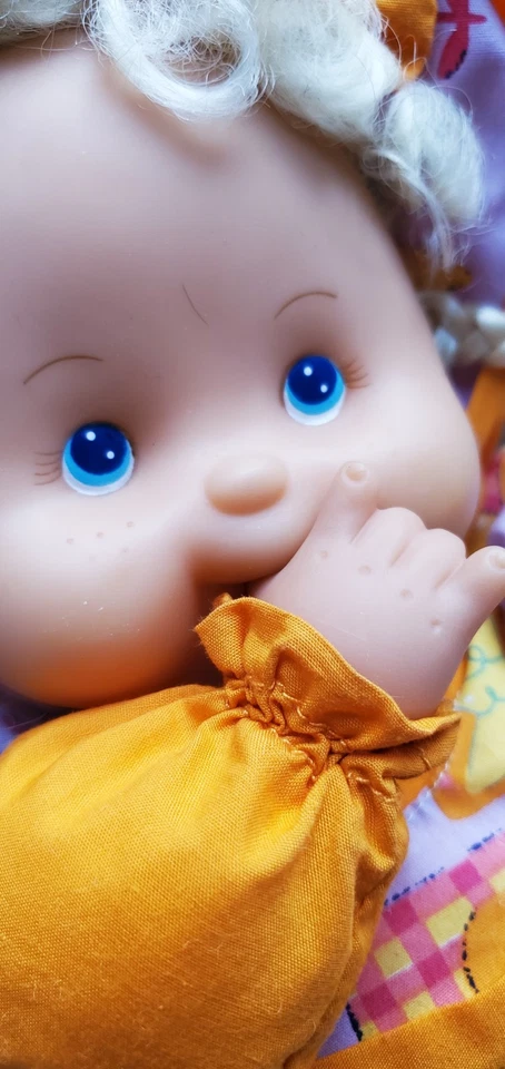 🇫🇷 2 Poupées de chiffon jumelles SIPLEC vintage années 90’s🧸 35244/68501 TBE+ - Photo 4/4