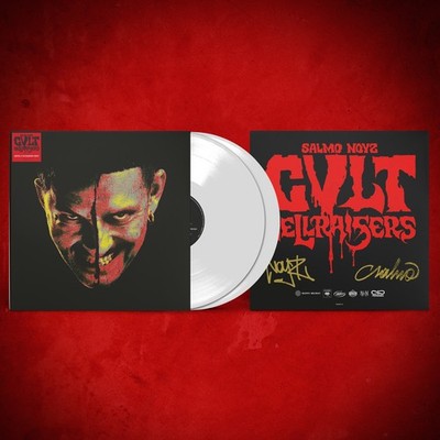 Salmo Noyz - Cvlt - Hellraisers - 2 Vinyls (White Vinyl Autogramm - Limit...