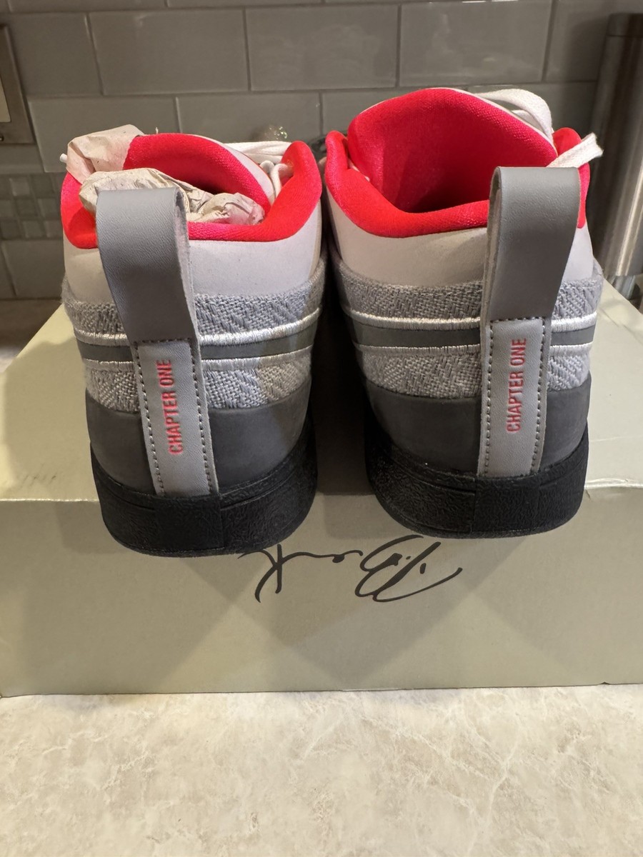 Nike Book 1 95 Solar Red Wolf Grey Cool Grey IR0838-001 Size 11.5