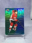23-24 UD Allure Color Flow  Green-Blue.  CONNOR BEDARD  BLACKHAWKS