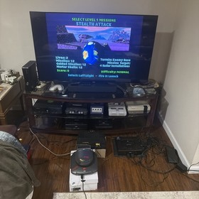 HOVER STRIKE Unconquered Lands Atari Jaguar CD CIB  TESTED AND WORKING