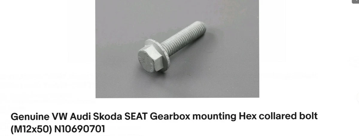 2X?️Genuine Audi VW Engine/gearbox Mounting Bolts N10690701 