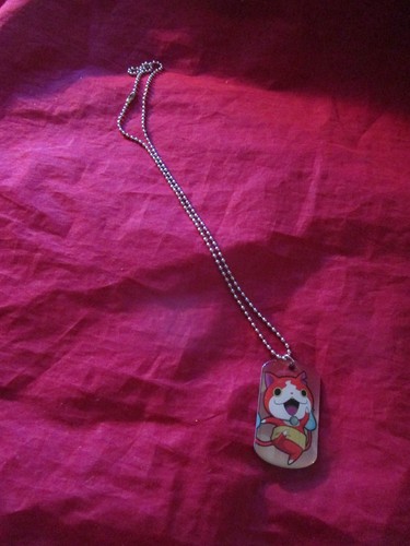 Yokai Watch Dog Tag Necklace Jibanyan 2015