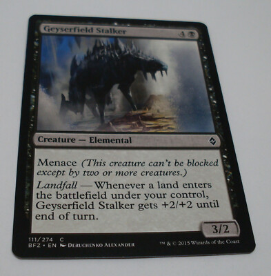 MTG Karte - Geyserfield Stalker - Creature - Elemental - Magic the Gathering Neu