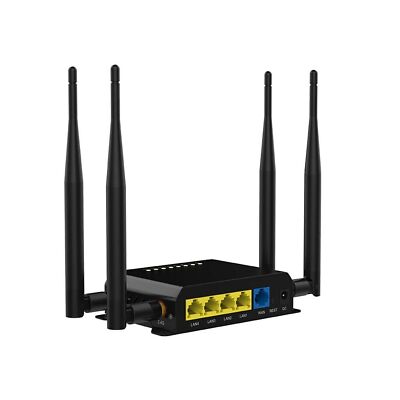 Wiflyer 4G LTE Router, 300 Mbps Cat4 Wireless Wi-Fi Router, with Industrial G...