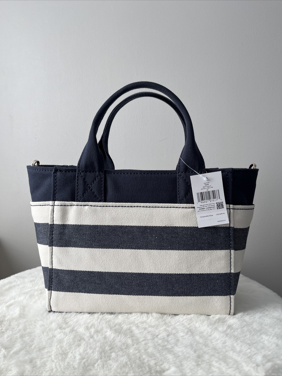 NWT Kate Spade Jett Canvas Small Tote Crossbody Parisian