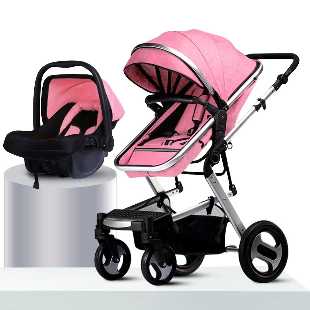 Baby Stroller Trolley Car trolley Folding Baby Carriage 2 in 1