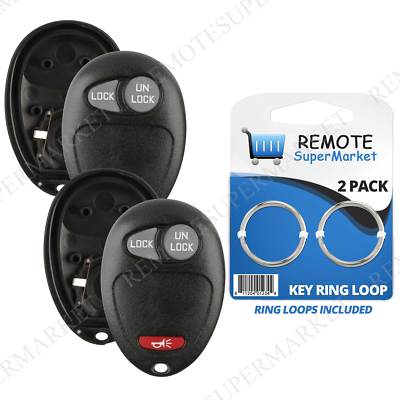 Replacement For Chevy Colorado Venture Gmc Canyon Remote Key Fob Shell Case Pair Ebay