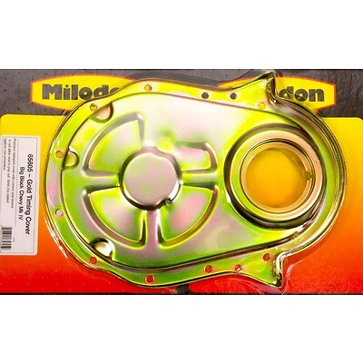 MILODON BBC Timing Cover - Gold 65605