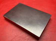 3/4” Thick 4" x 6" A36 Steel Blacksmith Hot Cut Plate Bench Block