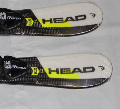 NEW HEAD Supershape kids Skis 77cm + Tyrolia bk bindings SR4.5