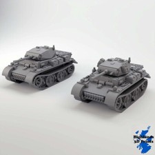 Panzer II Luchs Tank WW2 Tabletop Gaming 3D Print