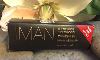 IMAN Second To None Stick Foundation Shade  SAND 4 - New Discontinued HTF