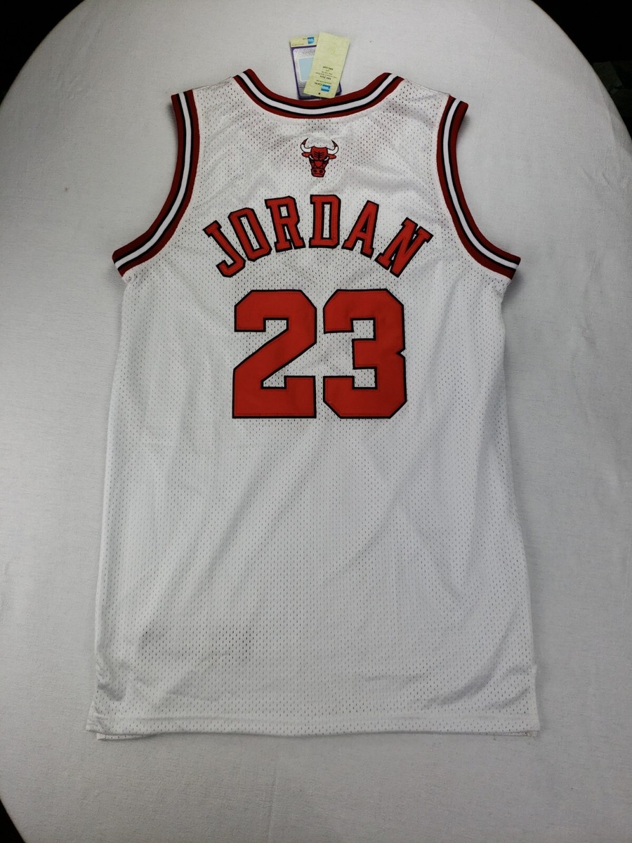 Nike NBA Authentics Chicago Bulls Michael Jordan #23 White