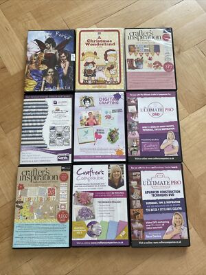 Set Konvolut neun Bastel CD ROM für PC ��