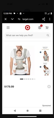 Ergobaby BCS360GRY Omni 360 All-In-One Baby Carrier - Pearl Grey