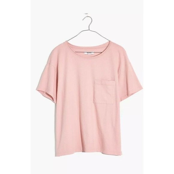 メイドウェル Madewell Softfade Cotton Oversized Tee レディース シャツ トップス Capers Softfade Cotton Oversized Tee | Madewell