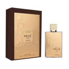 Exclusive Prive Gold 2.7oz Eau De Parfum by Riiffs Unisex New sealed box.