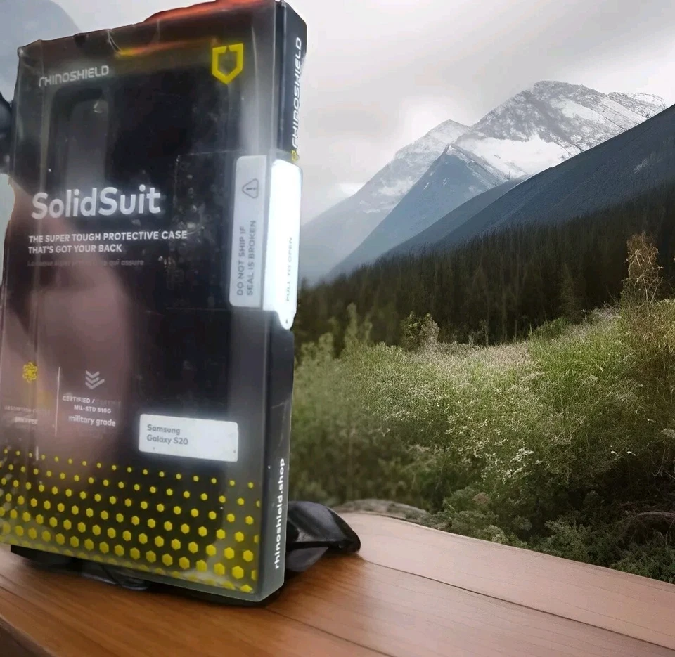 Rhino Shield 纯色西装/军用级手机壳 适用于三星 S20 4G / 5G — 第 3/4 张图片