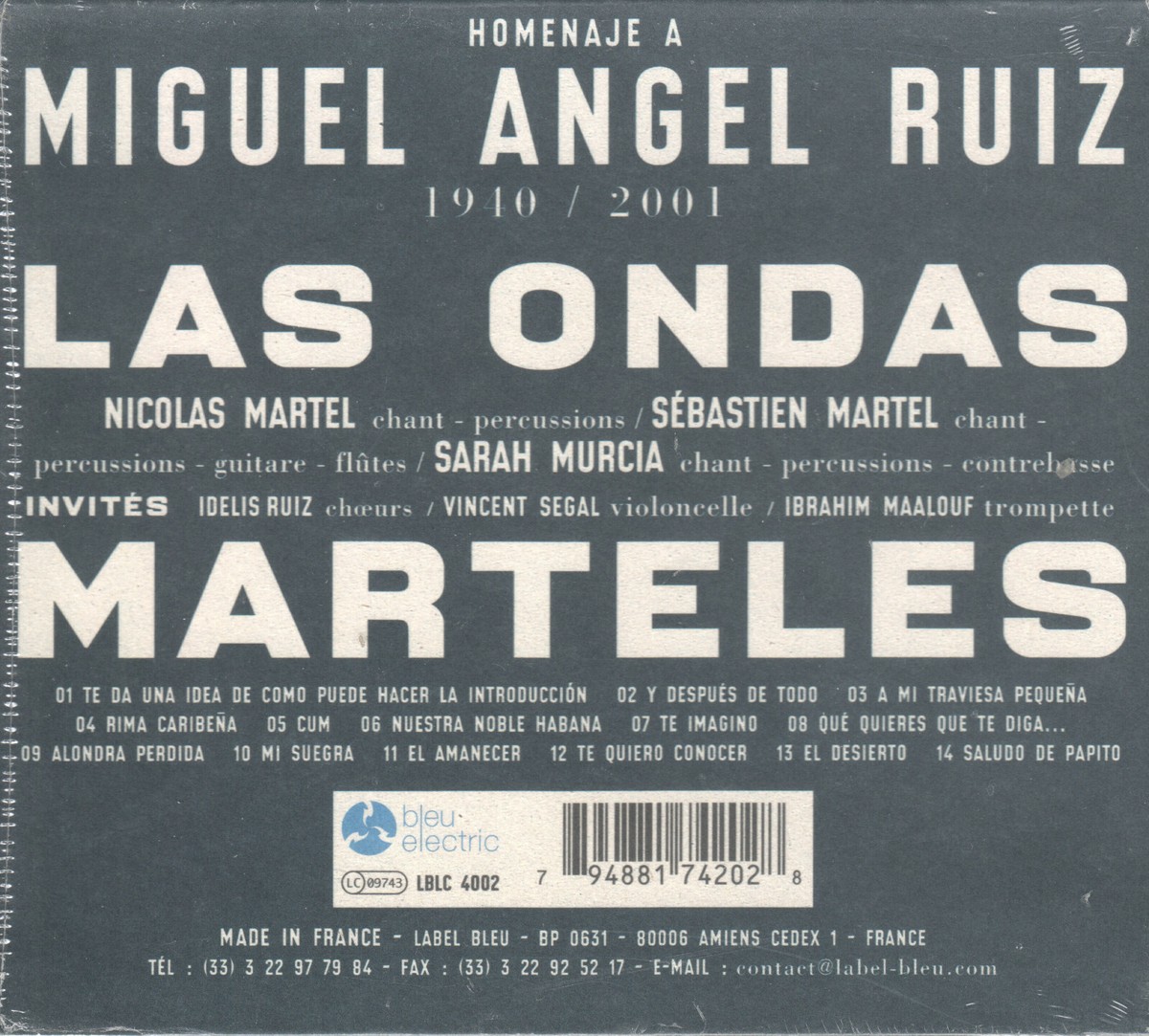 Y Despues de Todo: Songs of Miguel Angel Ruiz by Las Ondas