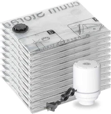 10 Small Vacuum Storage Bags with Electric Pump, Space Saving Bags