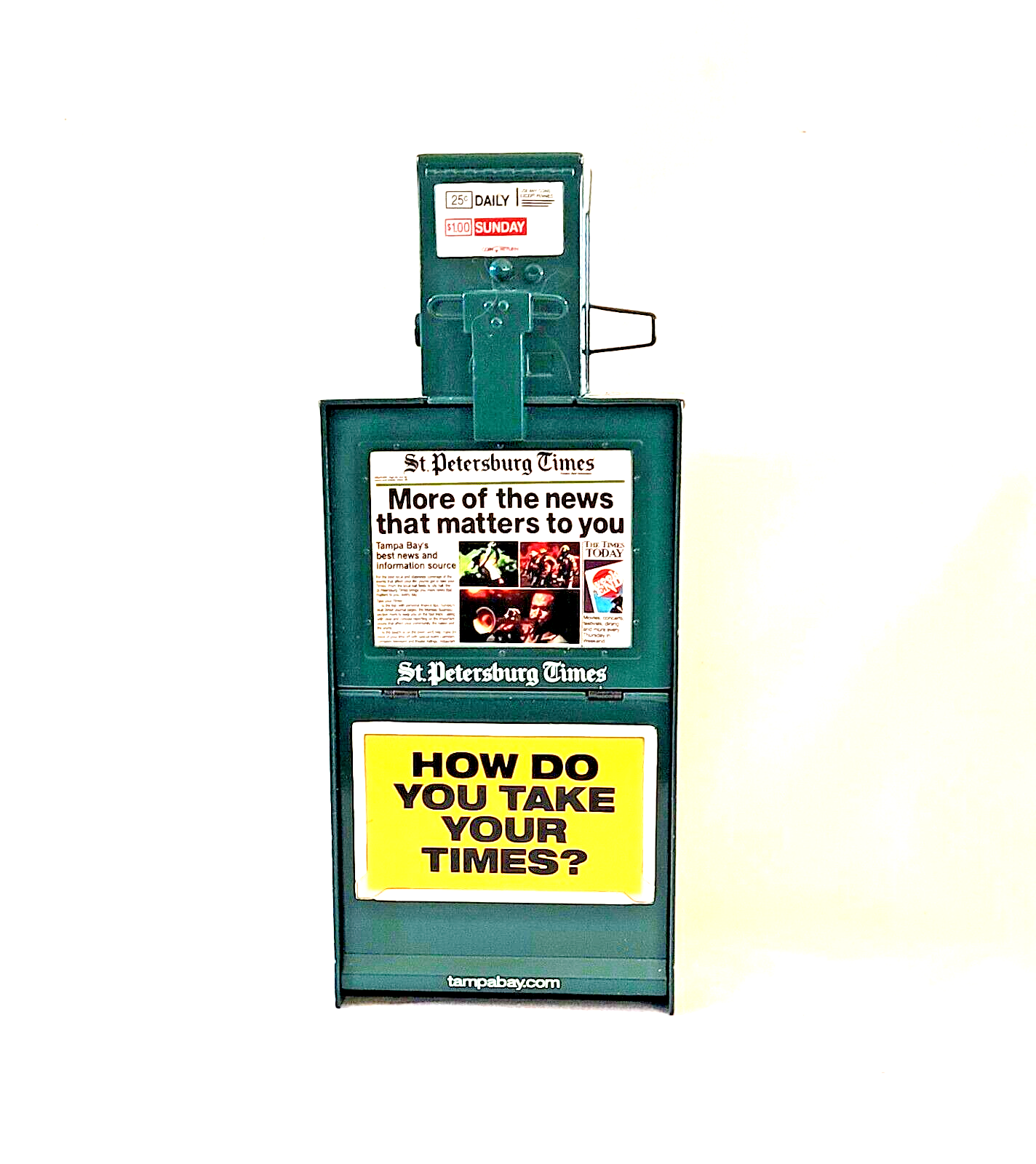 Liberty Lmtd. Ed. Vintage Cast Metal Newspaper Stand Bank St