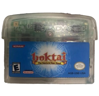 Boktai: The Sun Is In Your Hand. Gameboy Advance. Cart Only Authentic. Tested