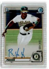 2020 Bowman Chrome Robert Puason #CPA-RP 1st Bowman Refractor Auto Auto /499