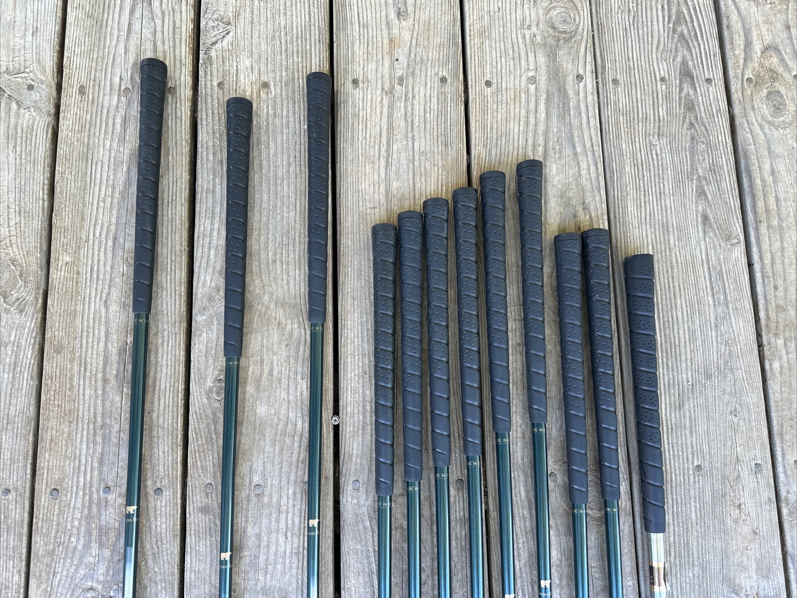 GOLDEN BEAR ACCUFORCE 12 CLUB GOLF SET FLEX GRAPHITE SHAFTS 8 Irons 135 Woods eBay