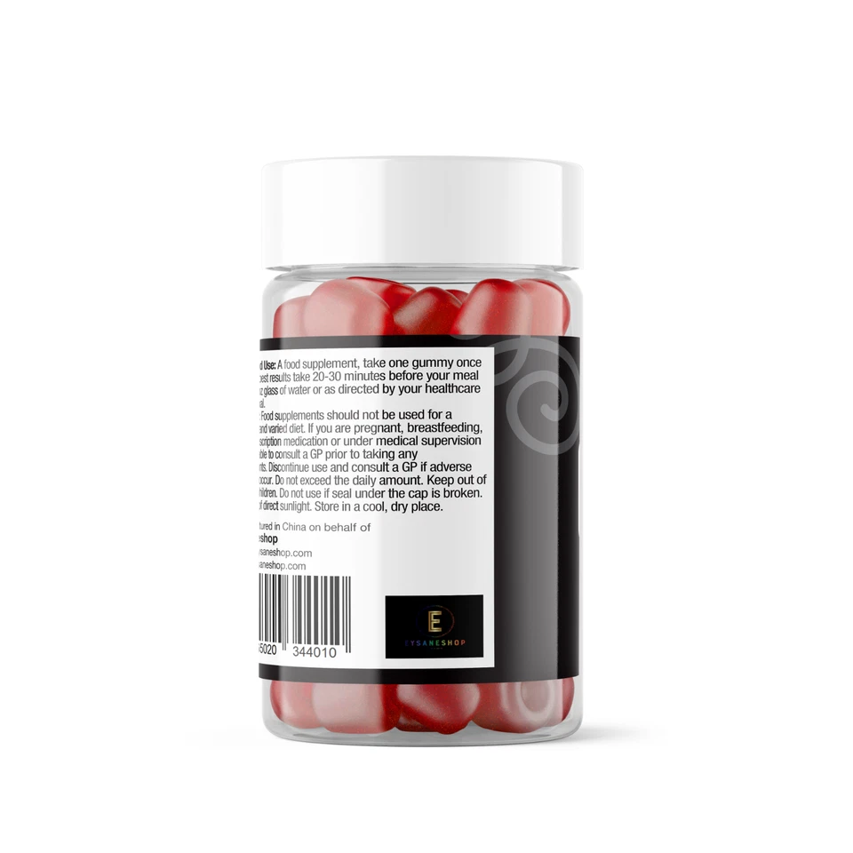 Bedowell Keto+ ACV Gummies - Suitable for Vegans 1 Month Supply - Image 4 of 4